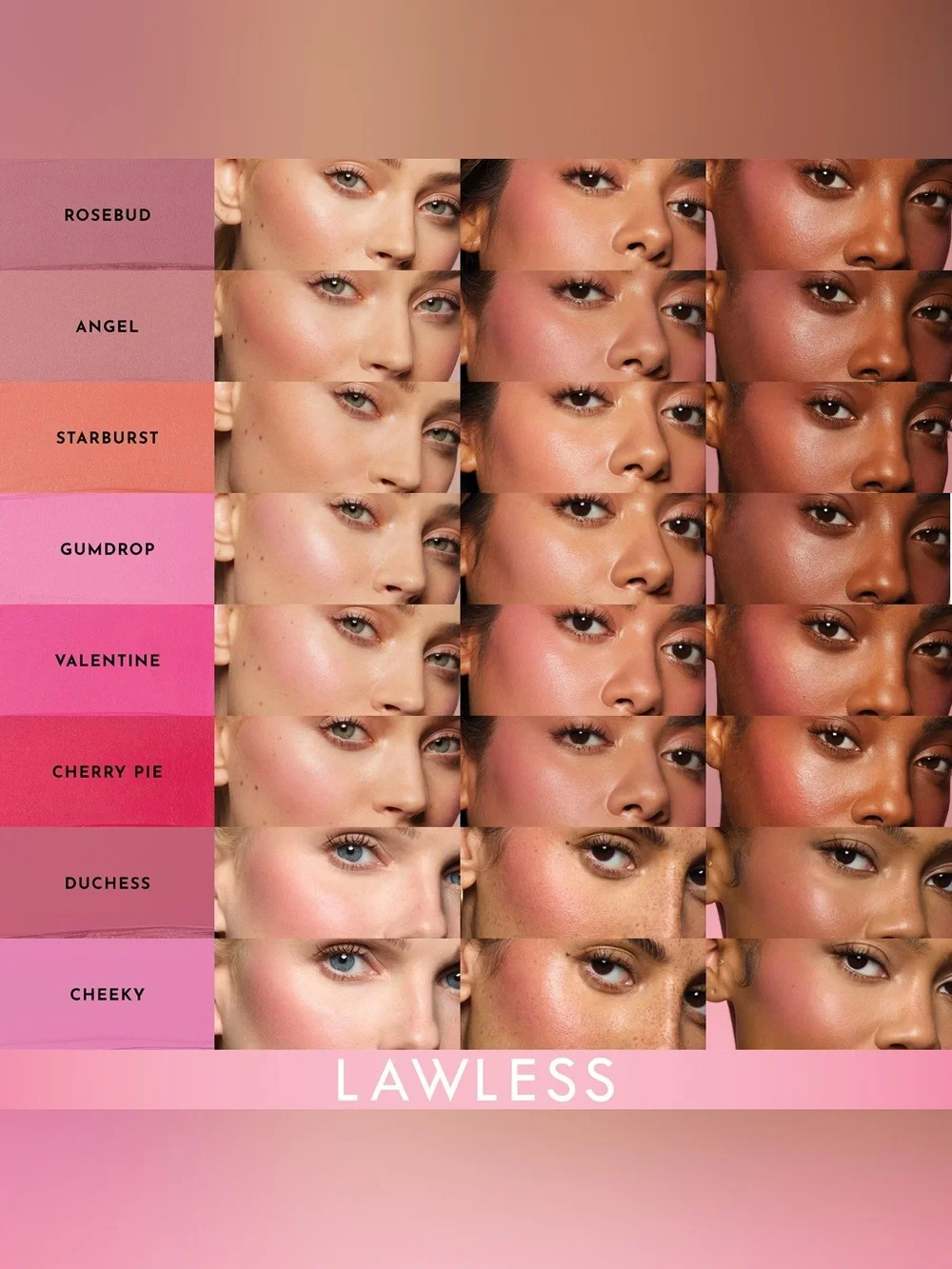 Cheeky LAWLESS  Pinch My Cheeks Soft Blur Cream Blush Brand New in Box Full Size